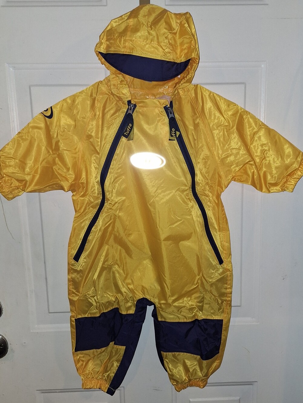 New Tuffo Rain Suit~Waterproof Coveralls~Muddy Buddy~Duel Front Zippers~18 M~2T